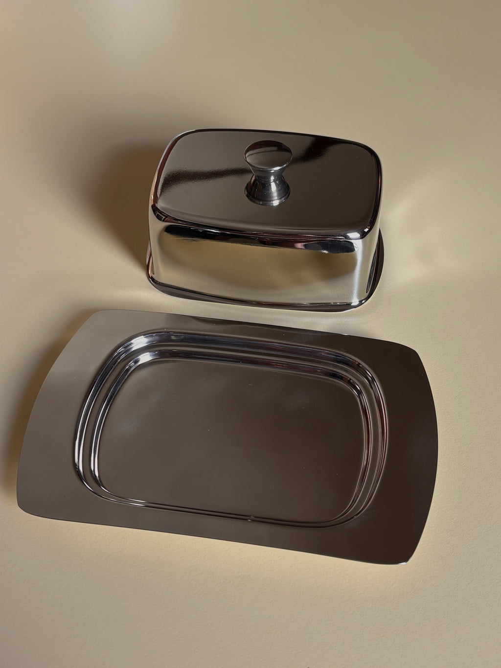 IBILI / Stainless Steel Butter Dish