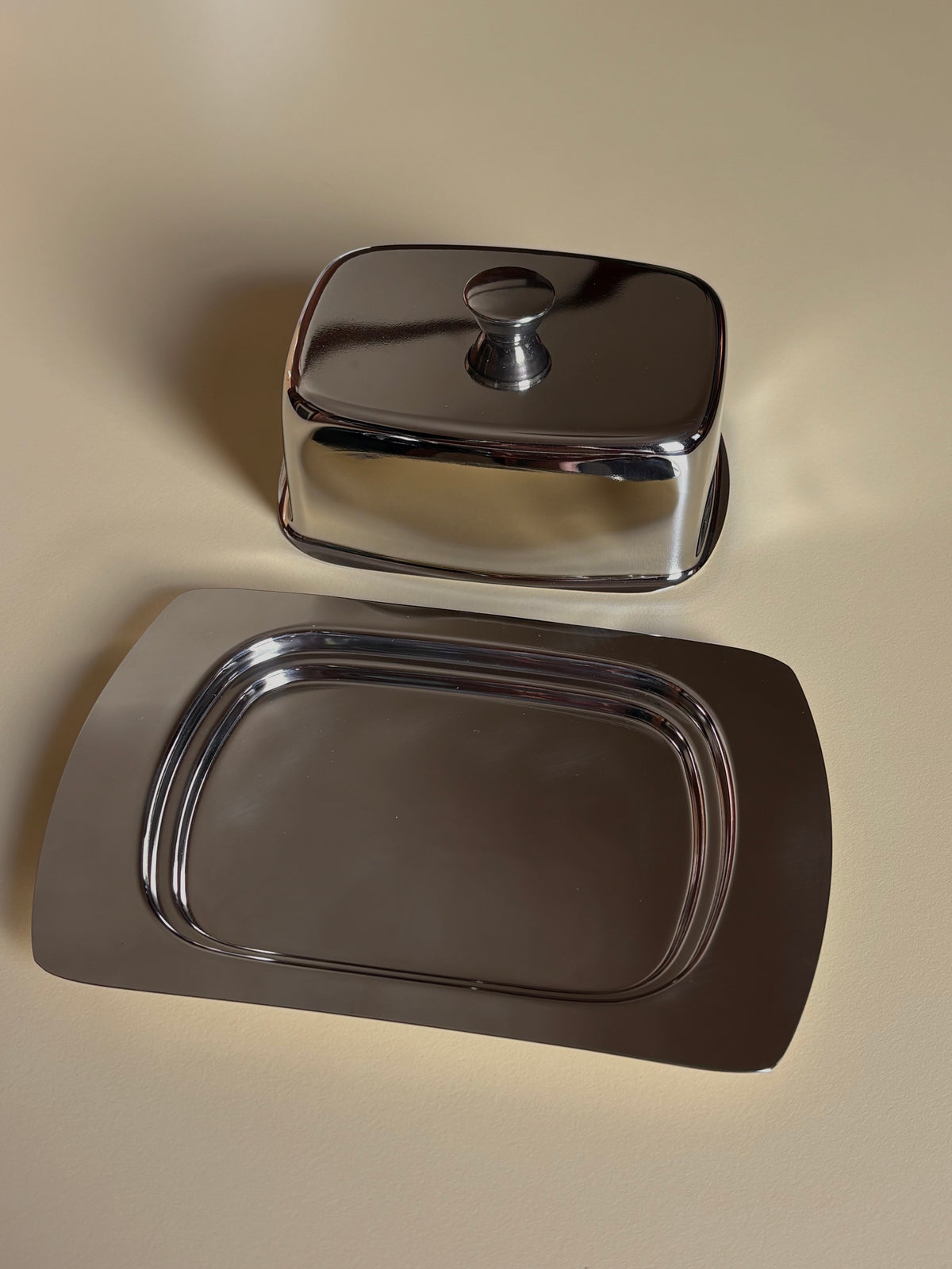 IBILI / Stainless Steel Butter Dish