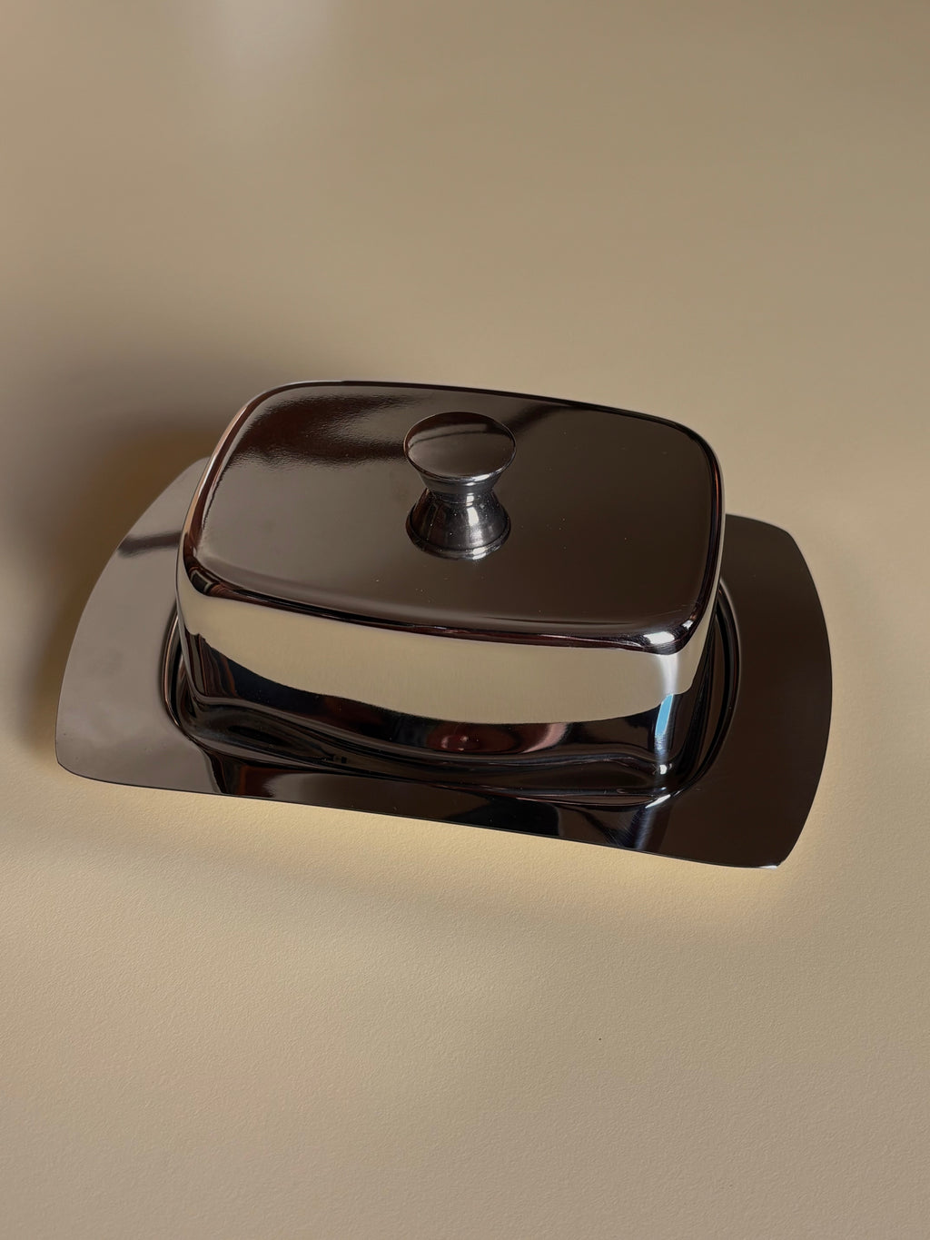 IBILI / Stainless Steel Butter Dish